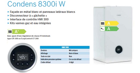 Chaudière 8300 Bosch en stock chez Est Sanitaire