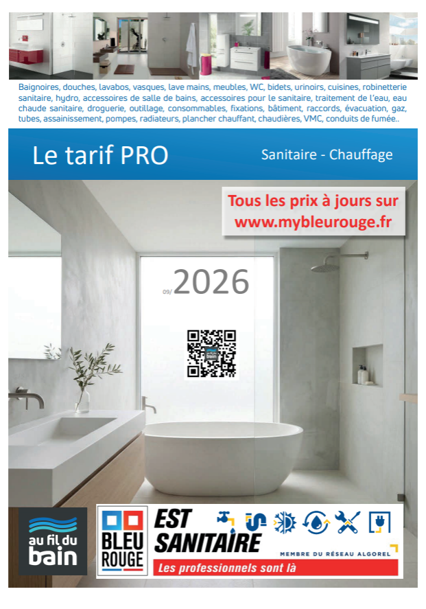 Tarif Pro EST SANITAIRE
